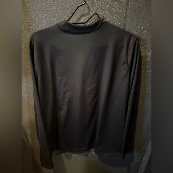 Nike Black Long Sleeve Performance Dri Fit Tee - Picture 4 of 4